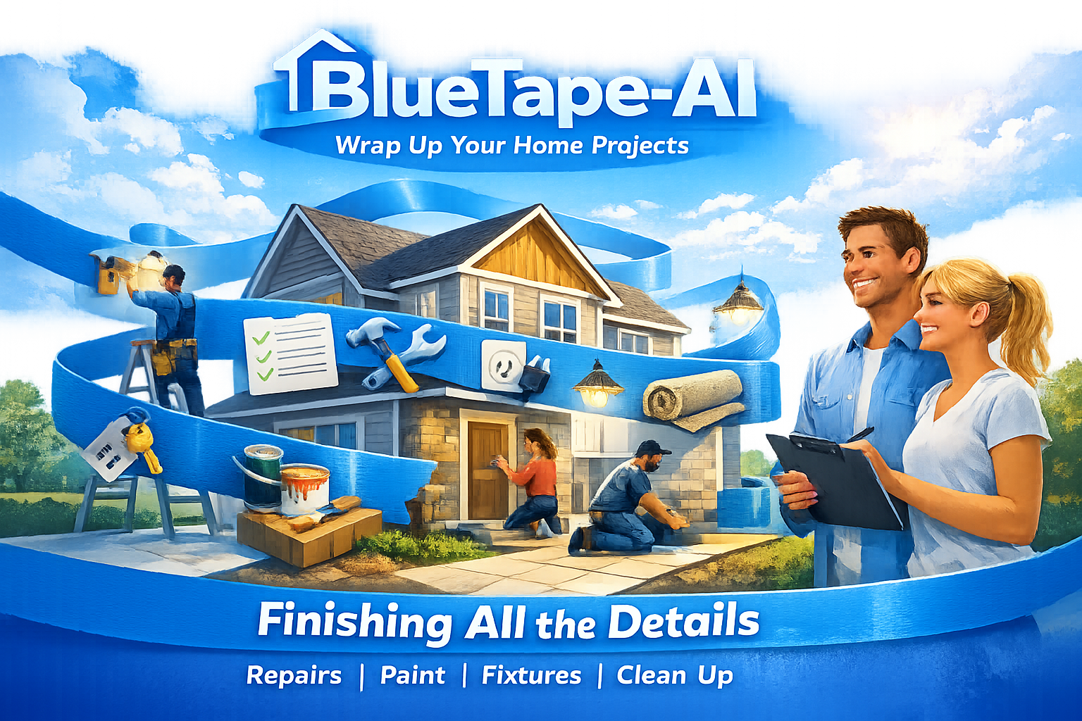 BlueTape-AI — Manage the final phase of construction